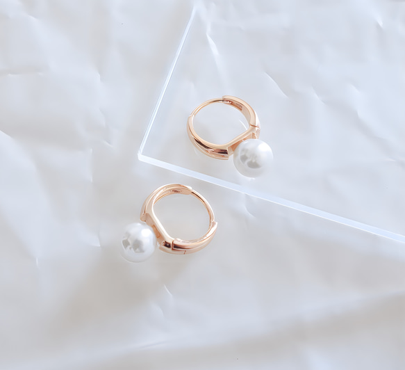 新作 シンプル 18K 高品質 上品 お洒落 人気 ピンクゴールド
