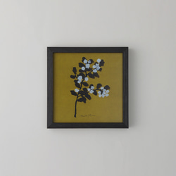 アートポスター20　mimosa/brown（ミモザ/ブラウン） 6枚目の画像
