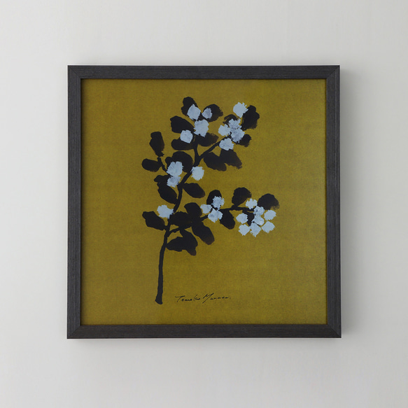 アートポスター30　mimosa/brown（ミモザ/ブラウン） 6枚目の画像