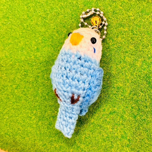 くぅさん | 編みぐるみインコ。 基本の試作さんたちです