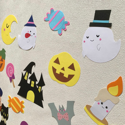 約85×70㎝　ハロウィンの壁面-トリックオアトリート！- 3枚目の画像