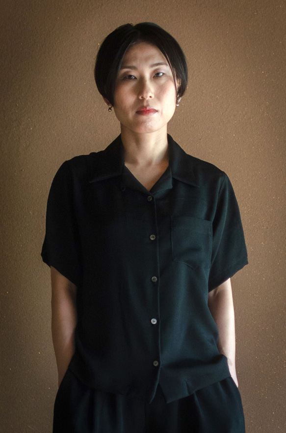 キモノアロハシャツ　Kimono Aloha shirt　※お手持ちのお着物でお仕立てします 2枚目の画像