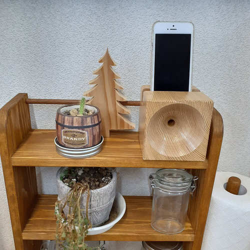 桐製 エコスピーカー スマホ スピーカー 桐エコスピーカー 木地 | タクミクラフト｜新潟の伝統工芸作家の