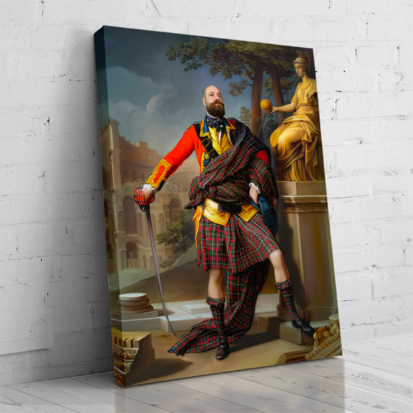 【オーダーメイド】写真からカスタムロイヤルキング天皇皇帝油絵スタイルの肖像画一点物 似顔絵 イラスト彼氏夫の贈り物誕生日                                     彼または彼女へのユニークなカスタムギフトをお探しですか? パーソナライズされた T1533895184(11830円)