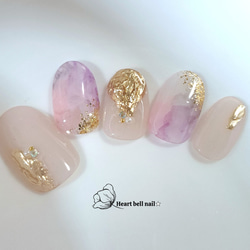 大人ニュアンスネイルB…ネイルチップ…♪ ネイルチップ（つけ爪