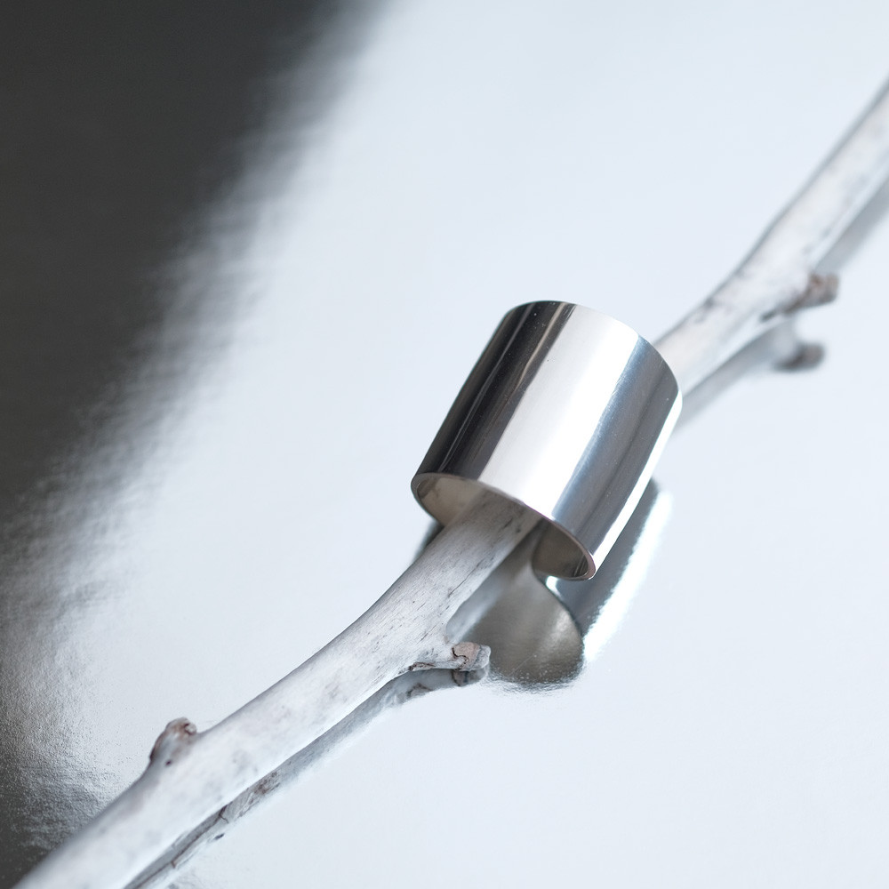 極太 ワイド リング シルバー925