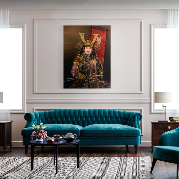 【オーダーメイド】写真からカスタムロイヤルキング天皇皇帝油絵スタイルの肖像画一点物 似顔絵 イラスト彼氏夫の贈り物誕生日 100%