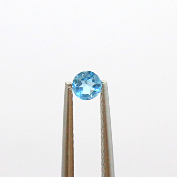 AG-L-296　天然石 ルース 素材 アパタイト 約0.26ct 2枚目の画像