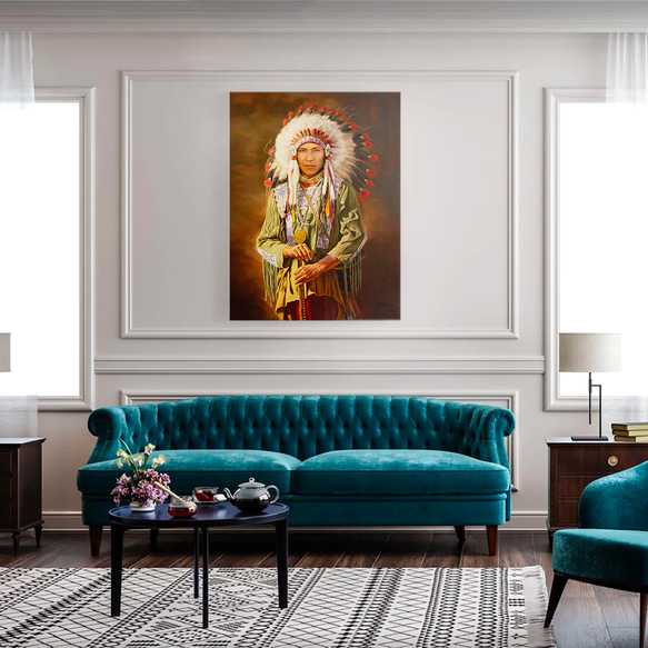 【オーダーメイド】写真からカスタムロイヤルキング天皇皇帝油絵スタイルの肖像画一点物 似顔絵 イラスト彼氏夫の贈り物誕生日 100%