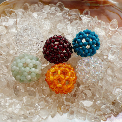 宇宙龍 フラーレン/翡翠3mm球/吊り下げ可/浄化 その他インテリア雑貨