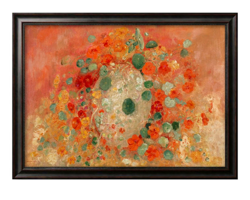 0154 ポスター 絵画 A3サイズ『オディロン・ルドン キンレンカの花 