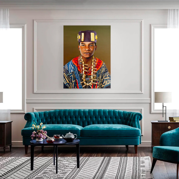 【オーダーメイド】写真からカスタムロイヤルキング天皇皇帝油絵スタイルの肖像画一点物 似顔絵 イラスト彼氏夫の贈り物誕生日                                     彼または彼女へのユニークなカスタムギフトをお探しですか? パーソナライズされた IQ1538157670(11830円)