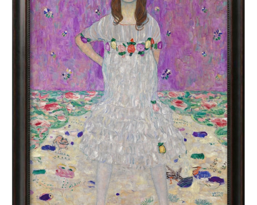 クリムト 絵画 大きいサイズ はがせるミューラル壁紙 のりなし クリムト アデーレ・ブロッホ