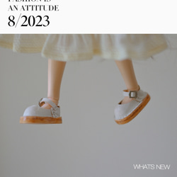 [wuye doll] Blythe小布shoes/ 瑪麗珍/ 0b24/0b22/手工製作/0b11 bjd 6分娃娃 第4張的照片