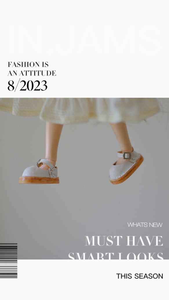 [wuye doll] Blythe小布shoes/ 瑪麗珍/ 0b24/0b22/手工製作/0b11 bjd 6分娃娃 第4張的照片