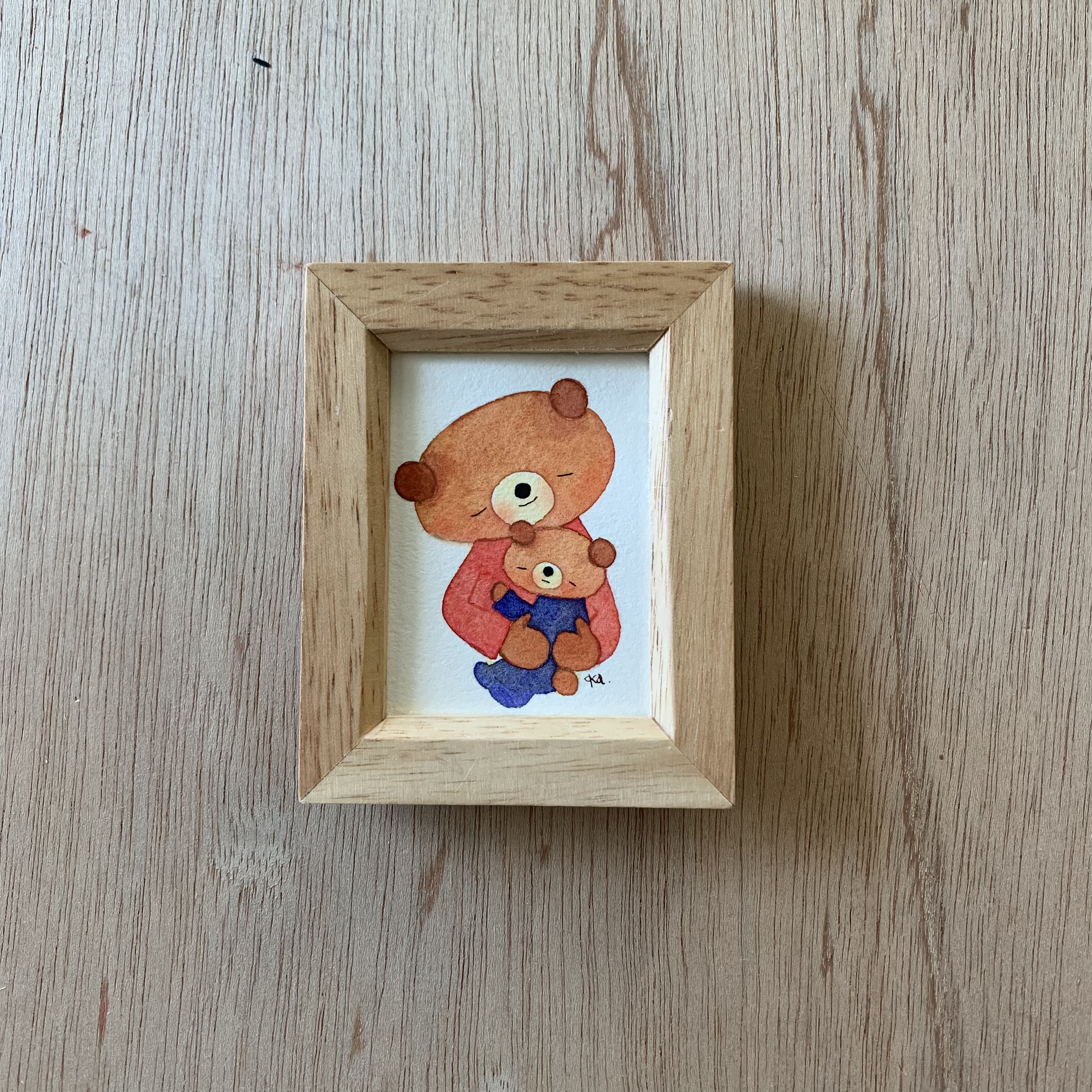 「大丈夫だから」ミニ額　原画