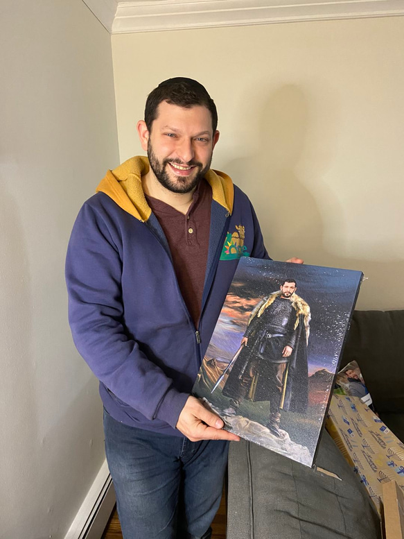 【オーダーメイド】写真からカスタムロイヤルキング天皇皇帝油絵スタイルの肖像画一点物 似顔絵 イラスト彼氏夫の贈り物誕生日 100% Q1536782818(11830円)