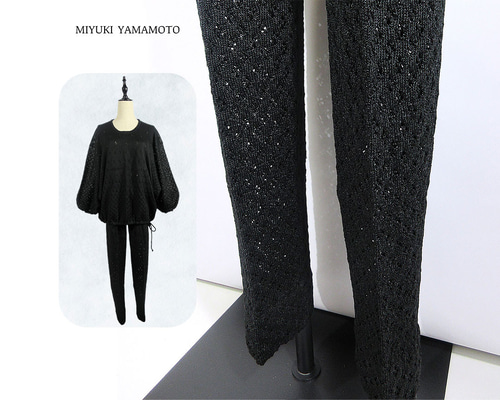 【ETRO】レースモチーフ ニット パンツ レースモチーフ ニット パンツ | エトロ