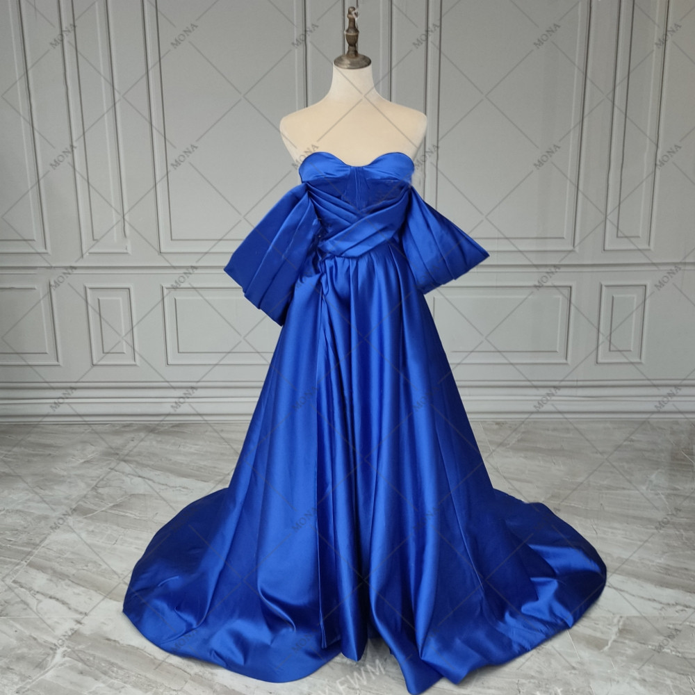 カラードレス  上品 エレガント ウェディングドレス  693