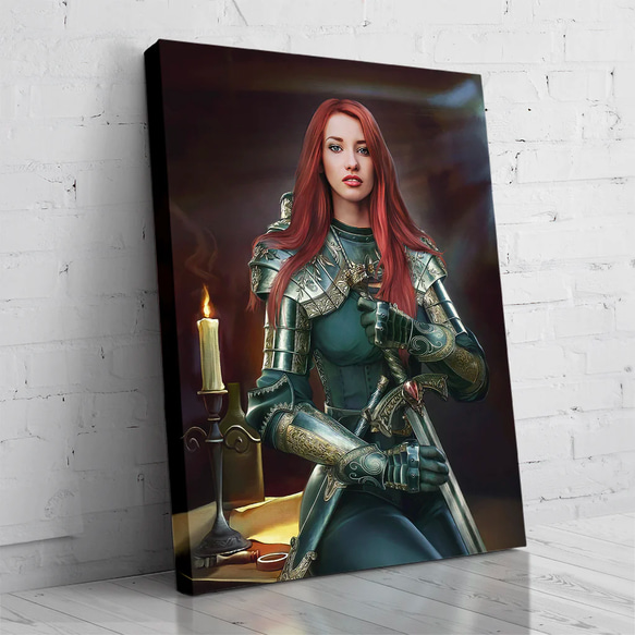 【オーダーメイド】写真からカスタムロイヤルキング天皇皇帝油絵スタイルの肖像画一点物 似顔絵 イラスト彼氏夫の贈り物誕生日 100%