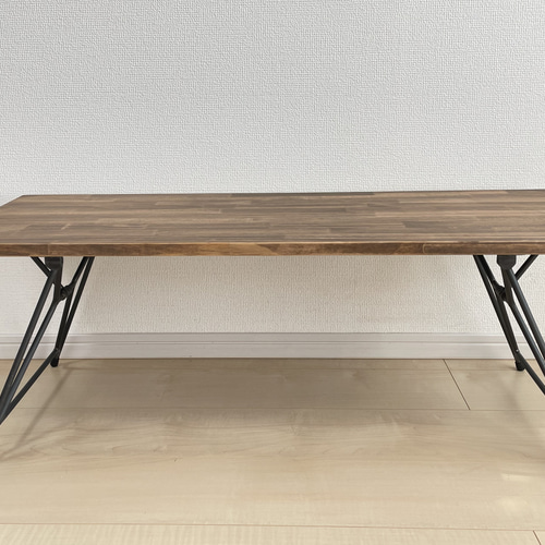 トラックファニチャー オーク アイアンレッグ ローテーブル TRUCK furniture/トラックファニチャー OAK IRON-LEG LOW TABLE