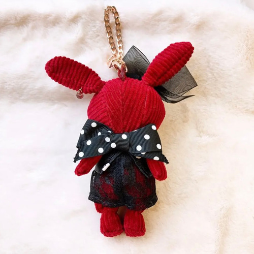 数量限定)うさぎさんのぬいぐるみキーホルダー ぬいぐるみ
