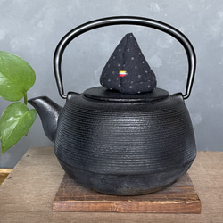 渋くて可愛い【鉄瓶の三角蓋つかみ】ピンク その他キッチン小物 青樹