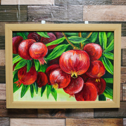 ひまわり　ザクロ　額　絵画 ひまわり ザクロ 額 絵画 71rOkprFOmL._AC_UL210_SR210,