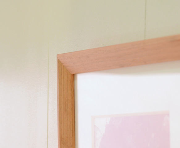 ヤマザクラのA4額縁 6枚目の画像