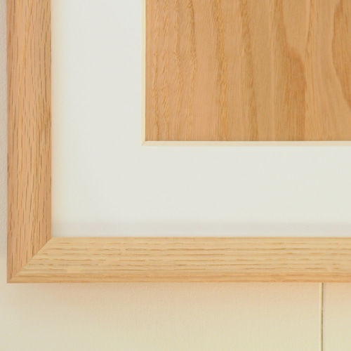 無垢材　ナラ　フォトフレーム(額縁) 無垢材 ナラ フォトフレーム(額縁)