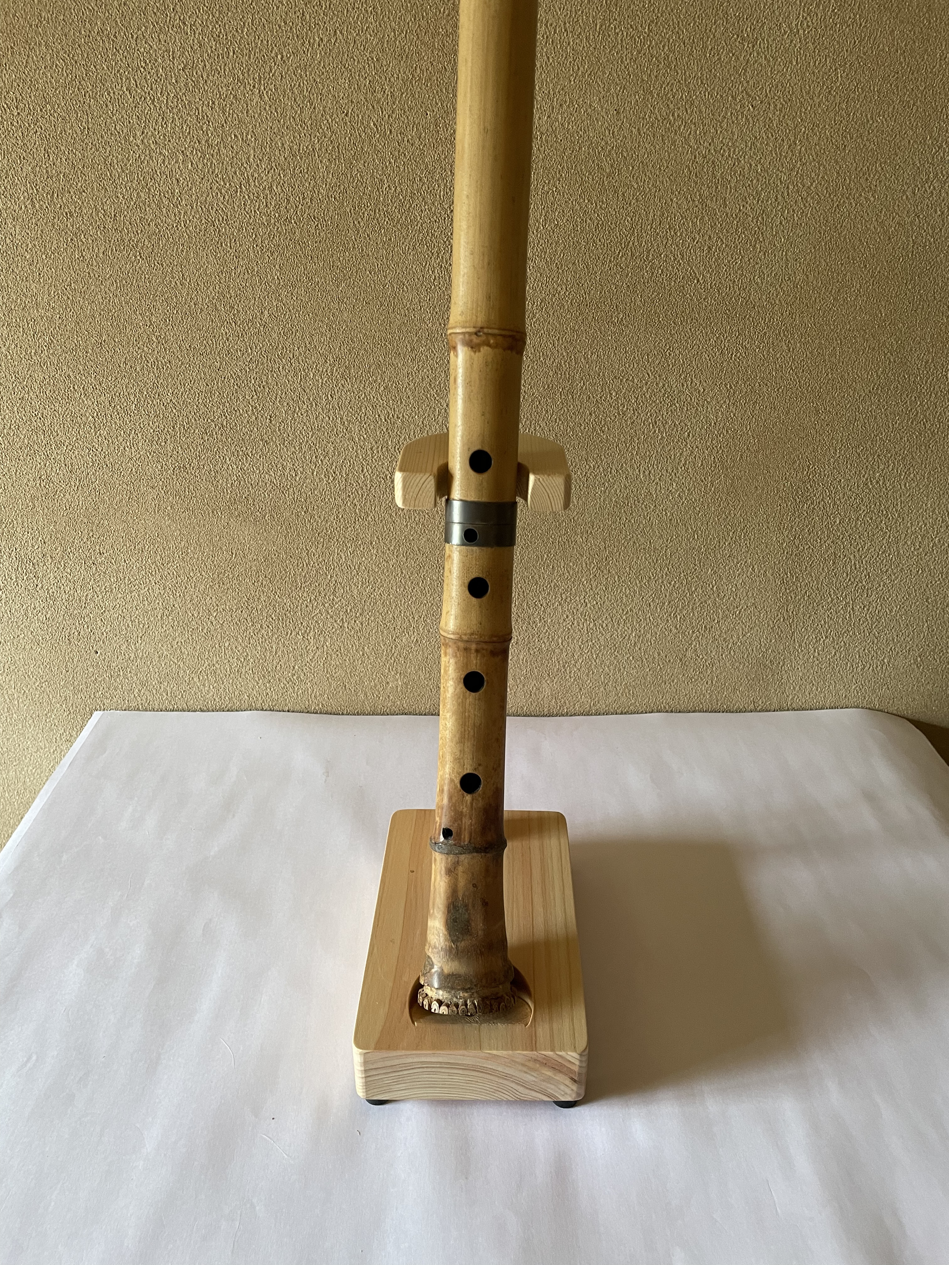 尺八を置く台 尺八 縦置き クリア その他インテリア雑貨 koubou-m 通販