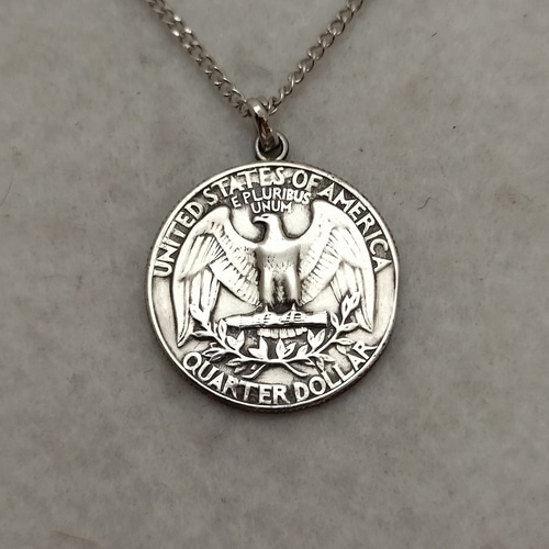 イーグルコイン アメリカのコインネックレス ネックレス・ペンダント aotama 通販|Creema(クリーマ) 16446376 イーグルコイン アメリカのコインネックレス ネックレス・ペンダント aotama 通販|Creema(クリーマ) 16446376