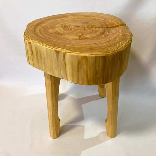 ヒノキの丸太スツール HIPFIT No.2308-2 椅子（チェアー）・スツール