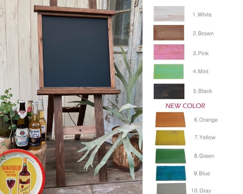 イギリスアンティーク　ショップボード　スレート黒板　木製イーゼル 0d544664d8a3d54df2505bf71db73f