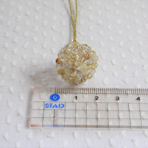 フラーレン 3mmルチルクォーツ(ストラップ付) その他アクセサリー Shop