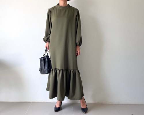[新品タグ付き]変形ワンピース/秋冬/カーキ/個性的/Y2K 06b426bb32f8aaacaa274f3deb19b5