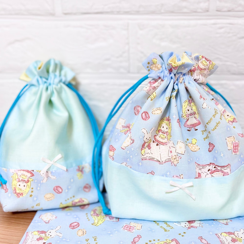 mimimi333　お弁当袋　コップ袋　ハンドメイド mimimi333様 専用 お弁当袋 コップ袋 ハンドメイド