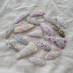 リバティ ハンドメイド パッチンピン4個37