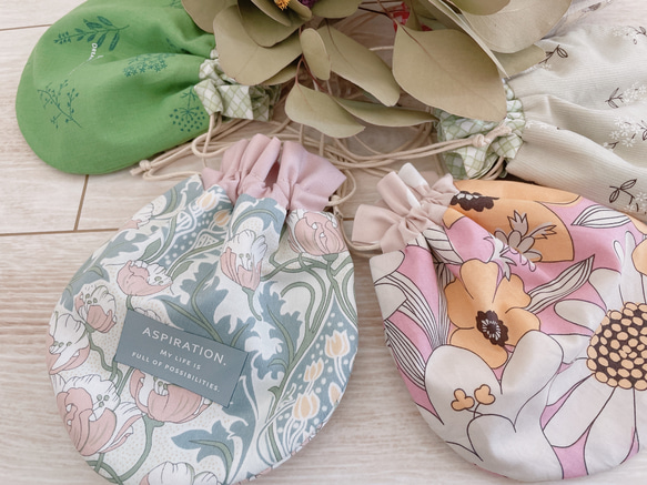 ♡まんまる巾着 ミニ巾着 まる巾着 巾着ポーチ プチプレゼント♡ 巾着  