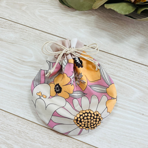 ♡まんまる巾着 ミニ巾着 まる巾着 巾着ポーチ プチプレゼント♡ 巾着  