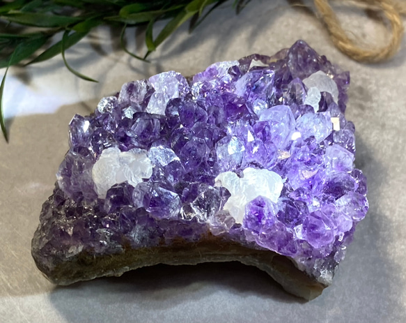 セール‼️ウルグアイ産 アメジストクラスター 天然石原石紫水晶