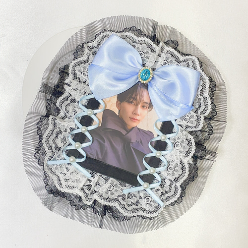 トレカケース/トレカケースデコ/硬質ケース/硬質ケースデコ/レース  