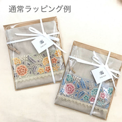 インド刺繍リボン＊ミニサコッシュ　スマホショルダー　スマホポシェット　 7枚目の画像