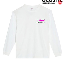 ［OCOSITE/1ポイントロンT］5.6ozオコシテTシャツ パロディ 長袖 おもしろ 面白い プレゼント 4枚目の画像