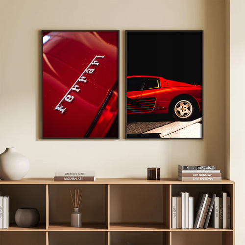 ferrari フェラーリ アート ポスター】かっこいい 車 おしゃれ 写真
