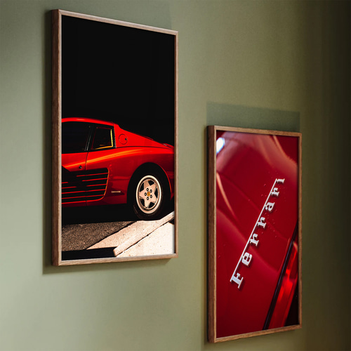 ferrari フェラーリ アート ポスター】かっこいい 車 おしゃれ 写真