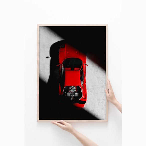 【フェラーリ ferrari アート ポスター】かっこいい 車 おしゃれ 写真 モダン ポップ インテリア雑貨 壁掛け 8枚目の画像