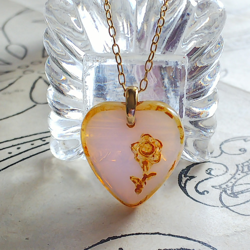 オーストリア製14金コーラルペンダント （シーライフ・マンタ  