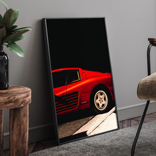 フェラーリ ferrari アート ポスター】車 ウォールデコ おしゃれ 写真