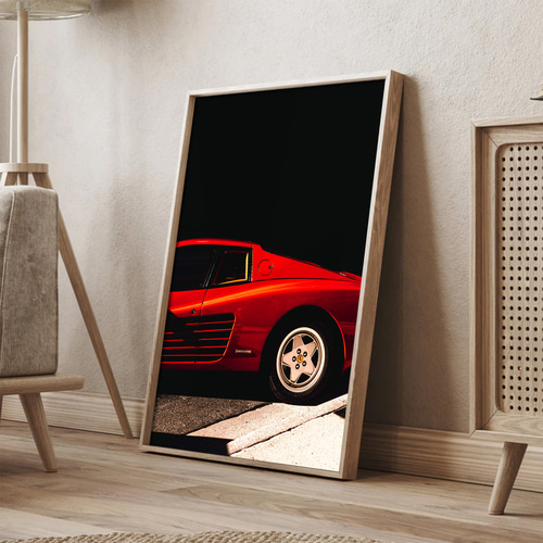 フェラーリ ferrari アート ポスター】車 ウォールデコ おしゃれ 写真